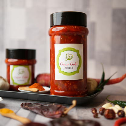 Gajar Gobi Achar – Traditional Gajar Gobi Pickle in jar 1 kg