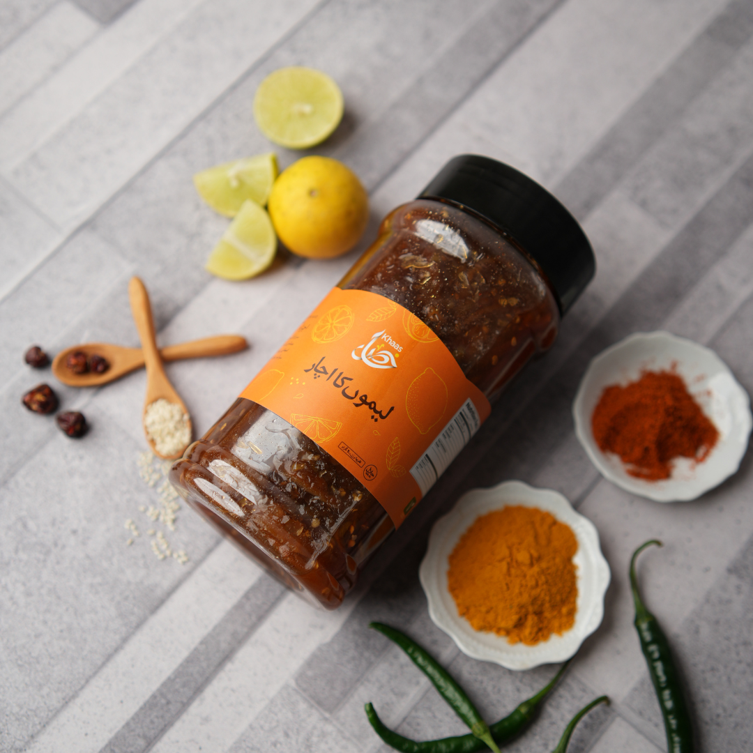Lemon Achar – Traditional Lemon Pickle in Jar