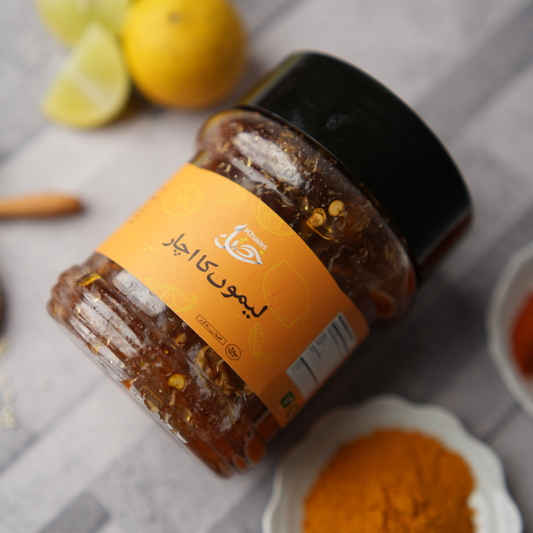 Lemon Achar – Traditional Lemon Pickle in Jar 500g