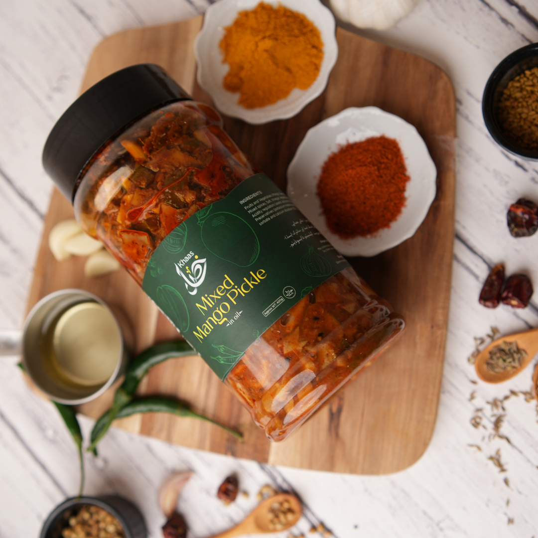 Mix Mango Achar (Mango Pickle)