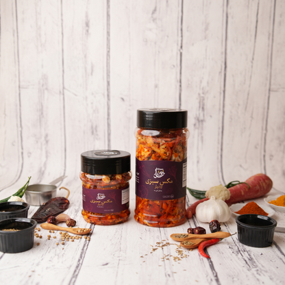 Mix Vegetable Achar – Traditional Mix Vegetable Pickle in jar 500g & 1kg