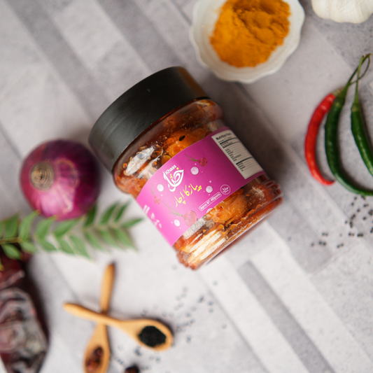 Onion Achar – Traditional Onion Pickle in jar 500g