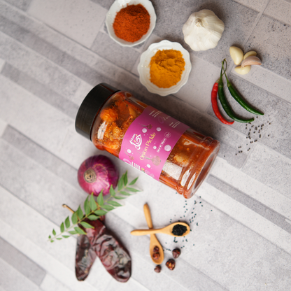 Onion Achar – Traditional Onion Pickle in jar 1kg