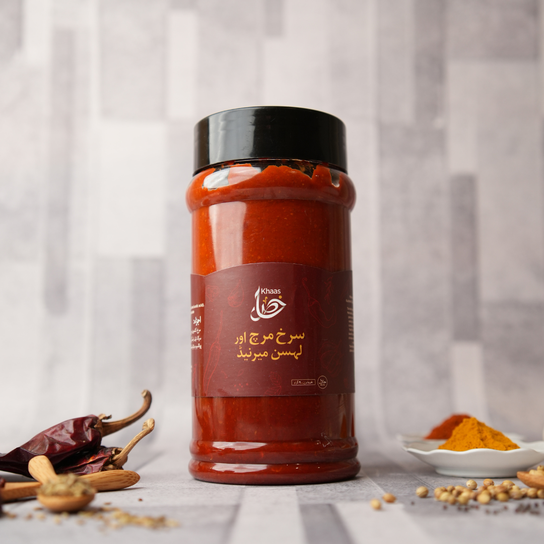 Red Pepper & Garlic Marinade – Traditional Red Pepper & Garlic Marinade in jar 1kg